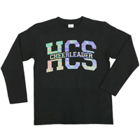 [在庫限り] HelloCheers オリジナル長袖Tシャツ HCSロゴ　ブラック