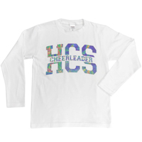  HelloCheers オリジナル長袖Tシャツ HCSロゴ　ホワイト