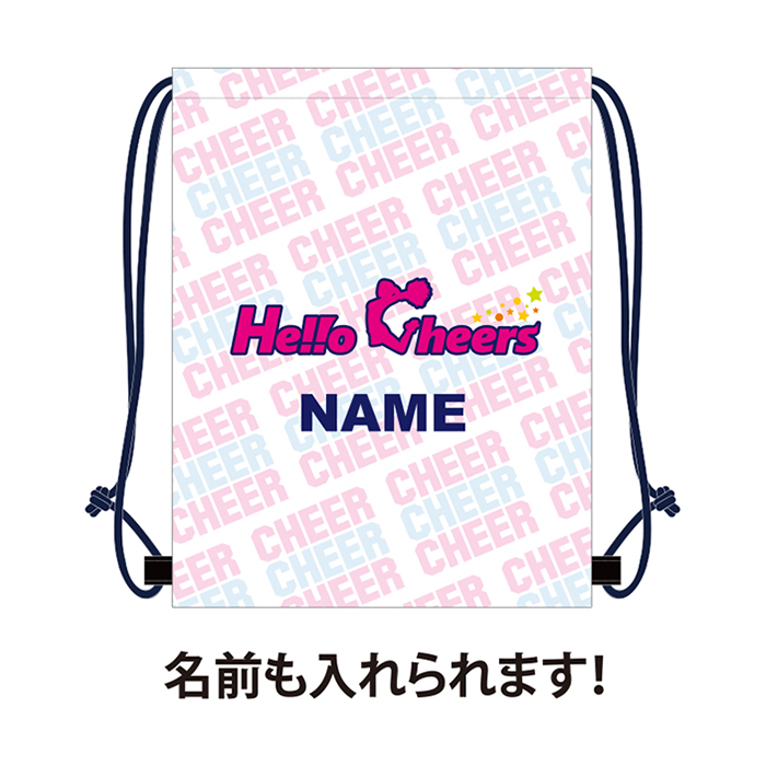 オーダー］チームオリジナル ナップサック｜チア用品専門店